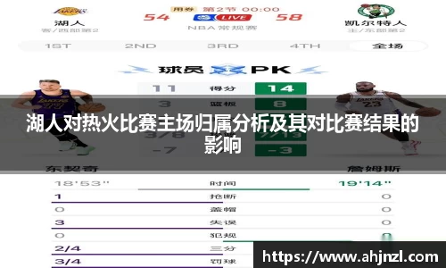 湖人对热火比赛主场归属分析及其对比赛结果的影响